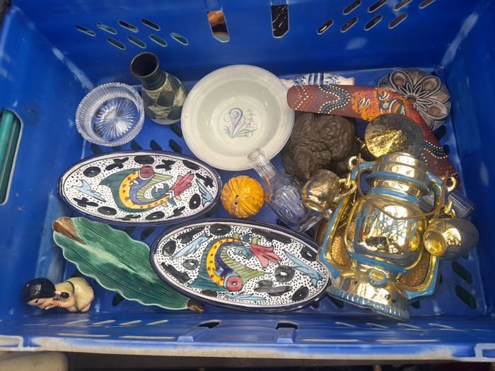 Car boot Box lot of Items sold as a lot, Crate not included., More Lots Available in my other Items, Collection Only in Rochfortbridge Westmeath