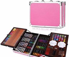 NEW SALE | 145 Pcs Professional Art Set - Deluxe Art Set Artists Sketching & Colouring Case (MULTIPLE COLOURS)