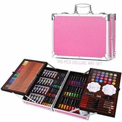 NEW SALE | 145 Pcs Professional Art Set - Deluxe Art Set Artists Sketching & Colouring Case (MULTIPLE COLOURS)