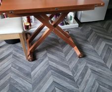 Table convertible to coffee table