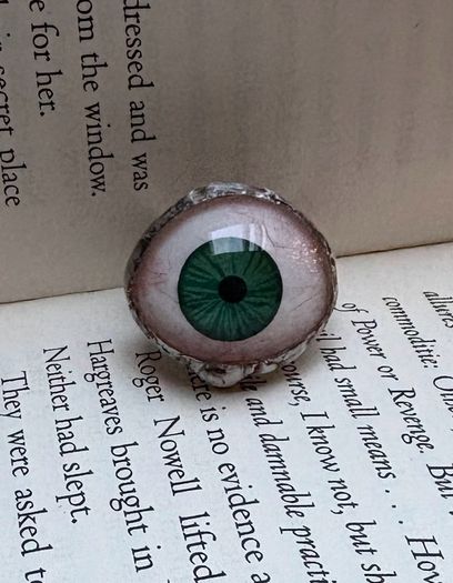 1 Custom Made I Only Have Eyes for You Handcrafted Eye Ring