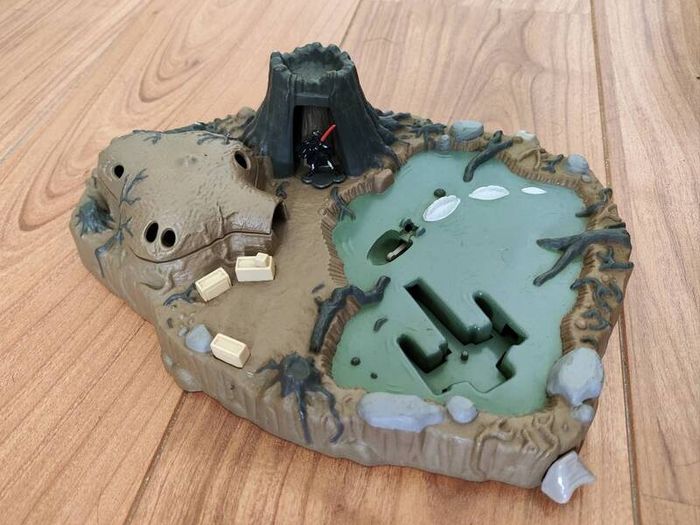 Star Wars Micro Machines Panet Dagobah Micromachines Action Fleet Galoob 1995 Darth Vader Yoda Luke Skywalker