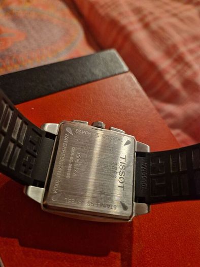 Tissot chronograph Quadrato