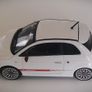 Diecast Model Abarth 500 2008 White - Collectable Motorama 1:43 Image 9