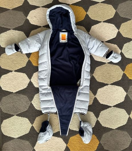 Timberland Baby Snowsuit Light blue