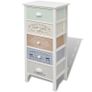 French Storage Cabinet 5 Drawers Wood Image 2
