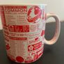 Ginger Fox Trivia Facts Large Mug Image 3