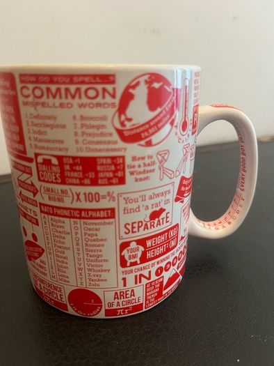 Ginger Fox Trivia Facts Large Mug