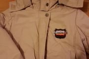 Age 5-6 Cream / Beige Jacket with hood