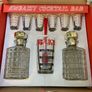 Vintage Kitsch Embassy Cocktail bar gift set c1960 NOS Image 5