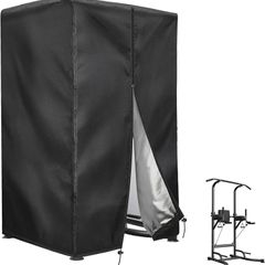 Pull Up Bar Station Cover Pull Up Dip Station Cover for Dip Station Home Gym, Dustproof Waterproof Protective Cover Indoor Outdoor