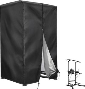 Pull Up Bar Station Cover Pull Up Dip Station Cover for Dip Station Home Gym, Dustproof Waterproof Protective Cover Indoor Outdoor