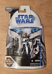 Star Wars Captain Rex 3.75 " Scale (Some Creasing To Top Left Of Card) New & Unopened