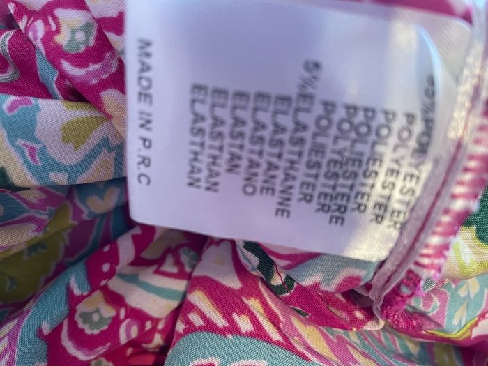 Retro Icone ruffle print dress size 10 medium New with tags