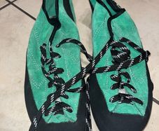 Climbing shoes
