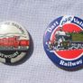 RAILWAYS button badges x 8 different types (1980s / 1990s) Image 4