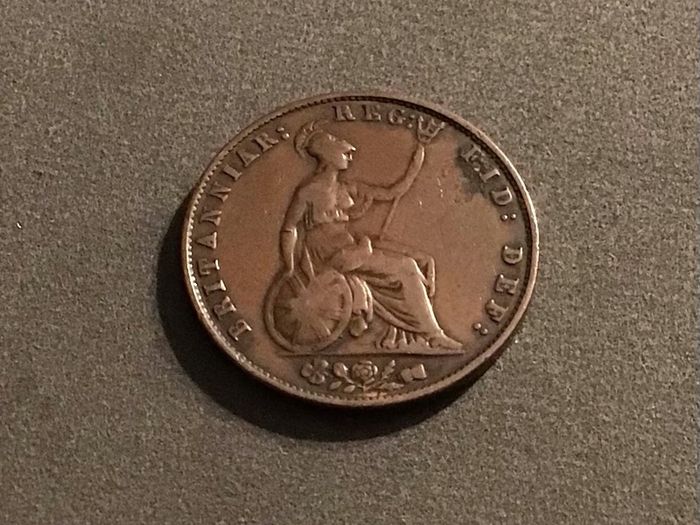Great Britain 1857 Victoria Halfpenny