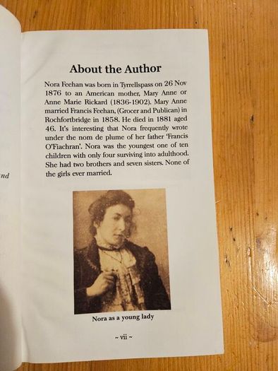 Among The Hills Of Ardnaree. By Nora Feehan. Plus A Leaflet On The Women Of Tyrrellspass. Paperback In Good Condition.  See Photos For Same.