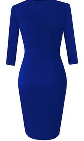womens cobalt blue dress