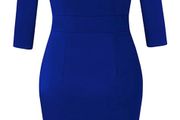 womens cobalt blue dress