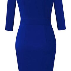womens cobalt blue dress