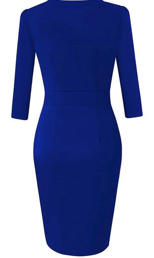 womens cobalt blue dress