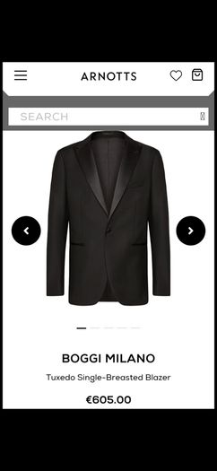 Boggi Milano Tuxedo
