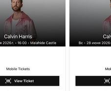 calvin Harris 2 tickets