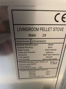 Henley 8kw Wood Pellet Stove