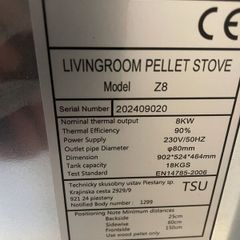Henley 8kw Wood Pellet Stove