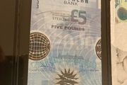 5 pounds Northern Bank Space Shuttle