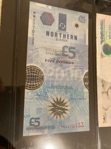 5 pounds Northern Bank Space Shuttle