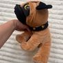 Squashy Paws French Bulldog Plush Whitehouse Leisure approx. 23 cm. Used Please see photos Image 3