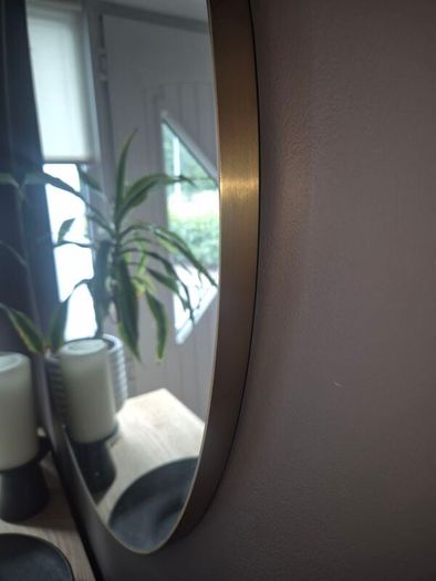m&s home mirror gold