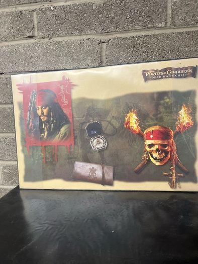 Official Pirates of the Caribbean 2 Promo Poster Sign (2006 Vintage)