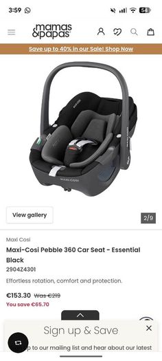 Pram & Car seat travel system