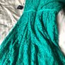 Stunning Adrianna Papell designer dress jade green Image 7