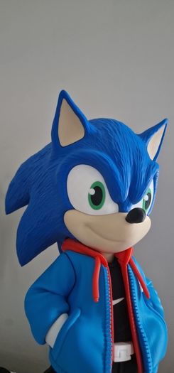Sonic the Hedgehog Urban Vibes - 3D Fan Art Print (46cm)