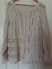 Price drop.River island cream ladies jumper