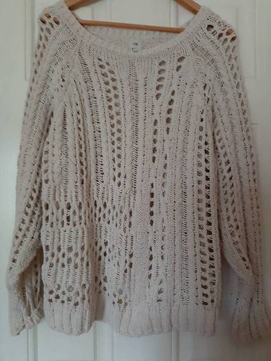 Price drop.River island cream ladies jumper