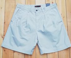 New men's Perry Ellis America chino shorts W38 sand colour