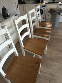 solid oak chairs
