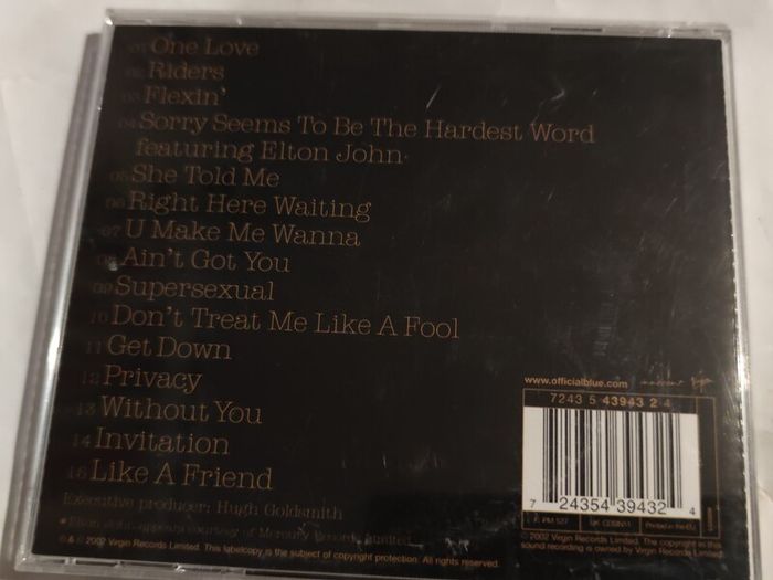 Blue - One Love Cd