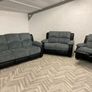 Tara 3+2 Corduroy Grey Fabric Sofa Set Image 6