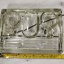 Antique Heavy Glass Double Inkwell Font & Fountain Pen Holder Calligraphy FK3039 Image 5