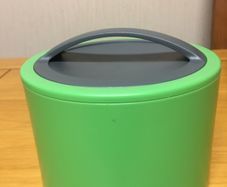 Aladdin termo lunch box. Green and grey. 20oz or .60L