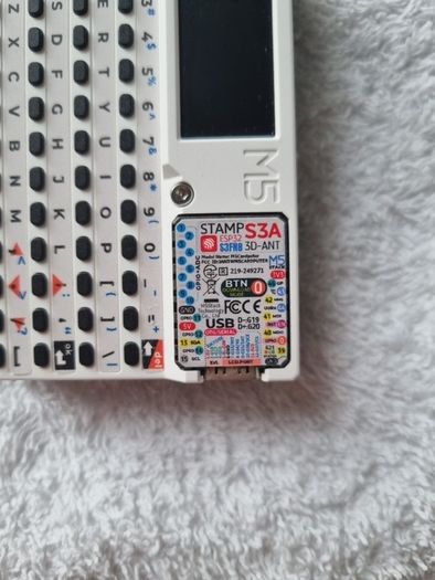 Cardputer. Computer size of credit card from M5 Stac