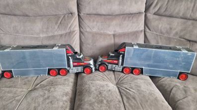 Super Wheelz Diecast Truck Carry Case x2