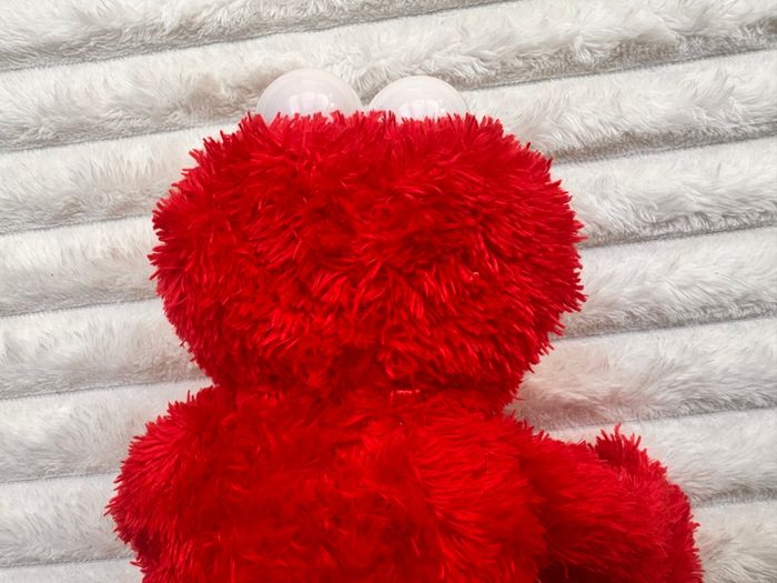 Elmo Sesame Street Hasbro Plush Doll Toy Talks 32443/32442 approx. 25 cm. 2010 Used Please see photos