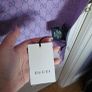 Gucci GG Logo Wool Scarf in Purple and Grey Image 5